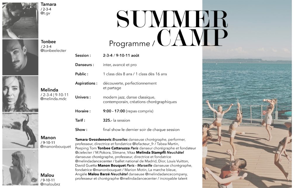 Summer Camp 2023 Programme