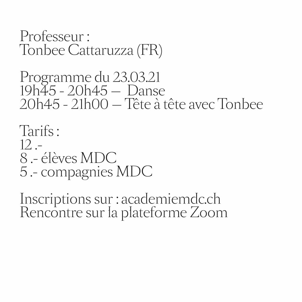 Tonbee Programme MasterClass